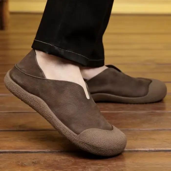 Mocassins en cuir pour hommes
