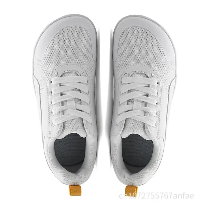 Chaussures de marche à bout large pour homme et femme mode simple décontractées sportives semelle souple respirantes confortables pour jogging randonnée et activités de plein air
