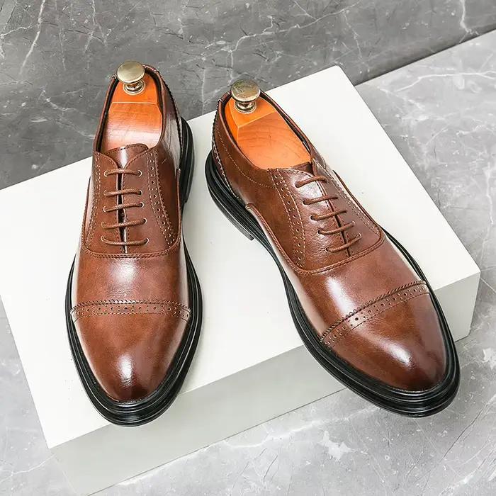 Chaussures de soirée de marque de haute qualité pour hommes, mocassins classiques noirs à semelle souple pour la conduite et les trajets quotidiens, tailles : 38-46