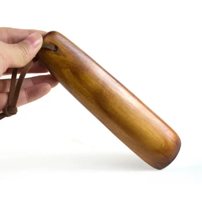 Corne à chaussures en bois professionnelle, durable, cuillère à chaussures professionnelle, outils pour la maison, lève-chaussures utile, 15.5cm, 1 pièce