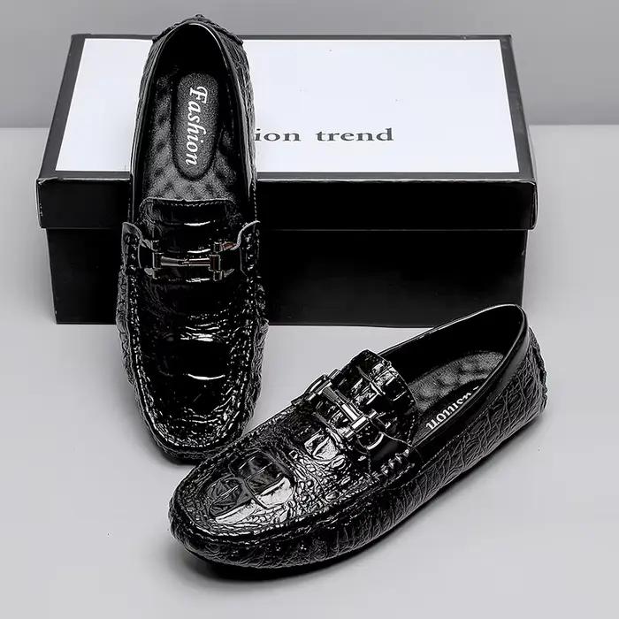 Mocassins en cuir pour hommes