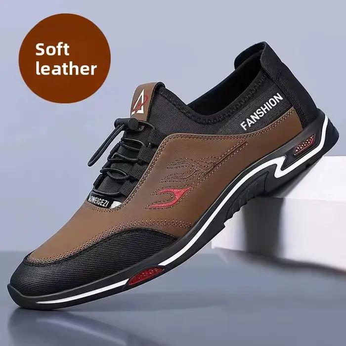 Chaussures de travail plates et élégantes pour hommes