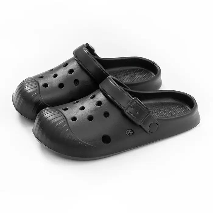 Sandales de plage pour hommes à bout perforé, nouvelle collection été 2026, en EVA, sensation de marcher sur des éclats de glace, lacets DIY