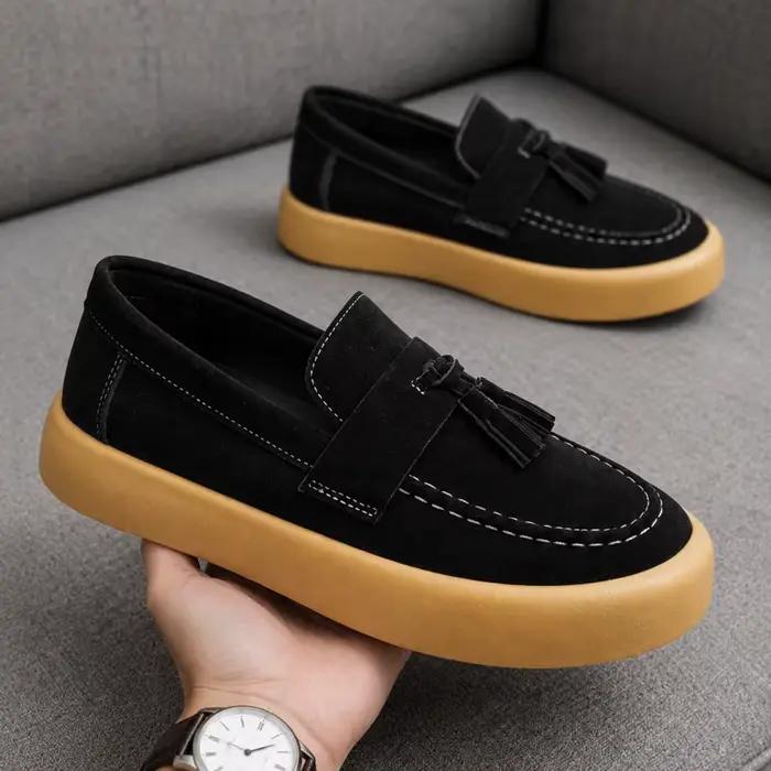 Nouvelles chaussures en cuir pour hommes