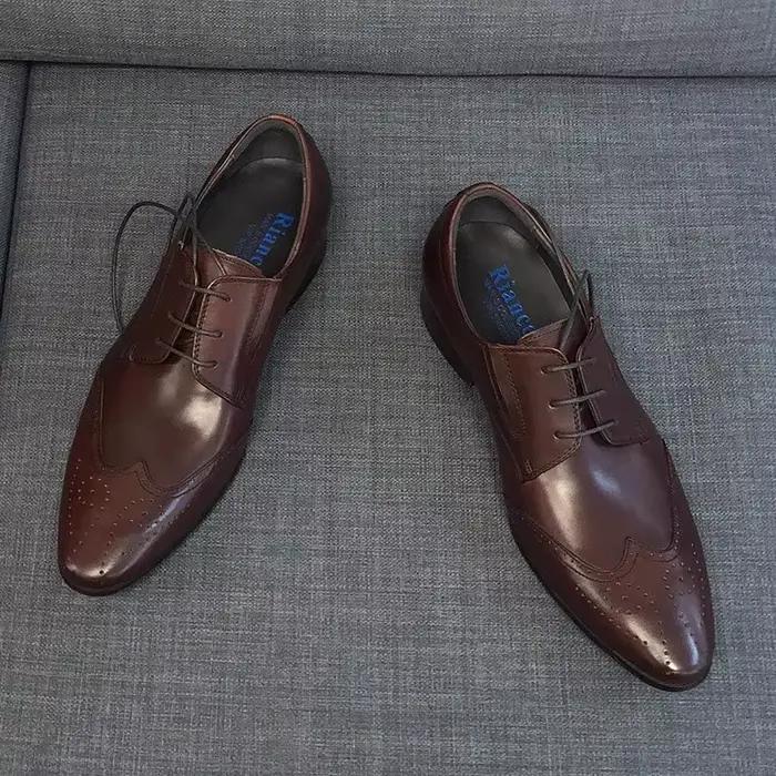 Chaussures Oxford sculptées Bullock pour hommes