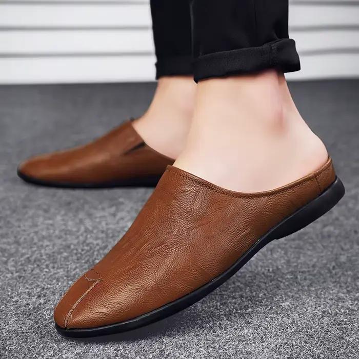 Mocassins en Cuir group pour Homme