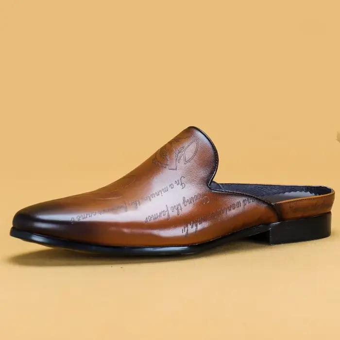 Mocassins en Cuir group pour Homme