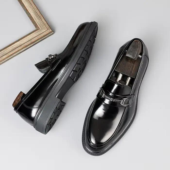 Cuir haut de gamme chaussures décontractées d'affaires homme