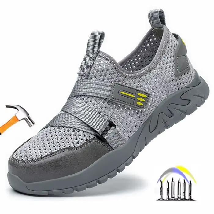 Chaussures de sécurité d'été respirantes
