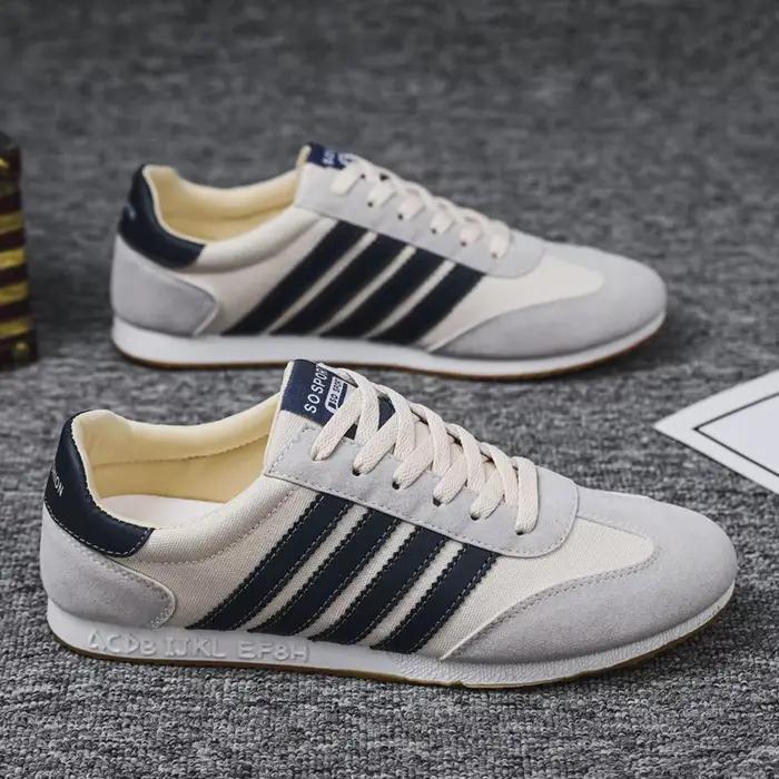 Hommes maille chaussures de sport décontractées printemps et automne nouvelle mode décontracté Forrest Gump polyvalent à lacets étudiant chaussures de course