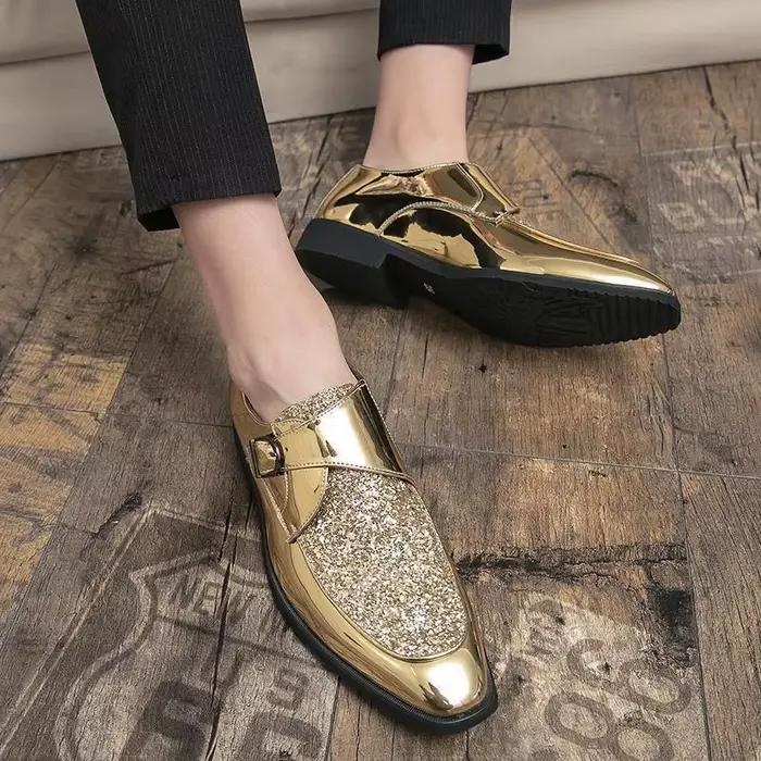 Chaussures en cuir de luxe pour hommes