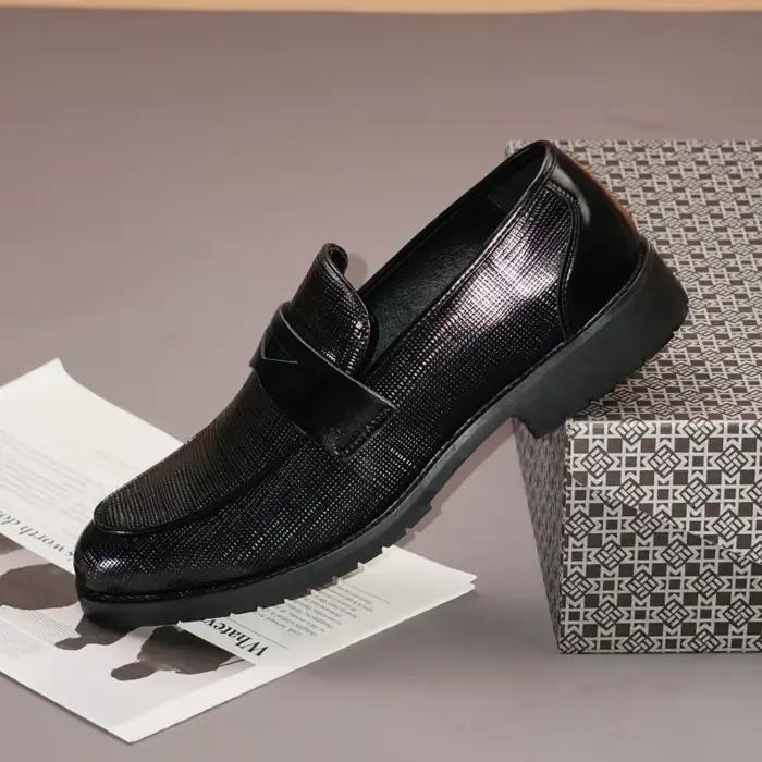Mocassins classiques de marque italienne pour hommes