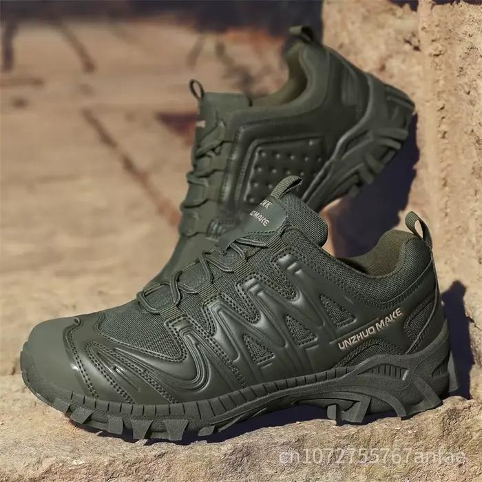 Botte tactique antidérapante pour hommes