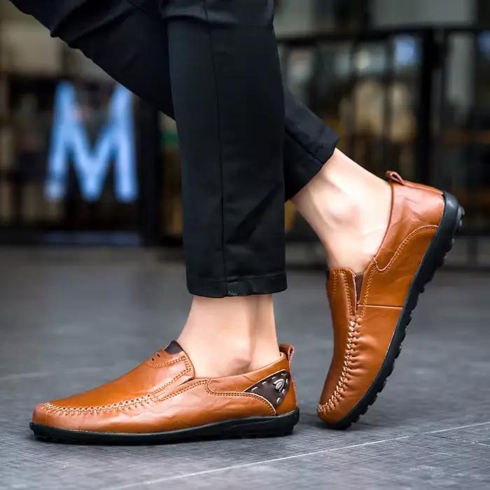 Chaussures en cuir pour hommes