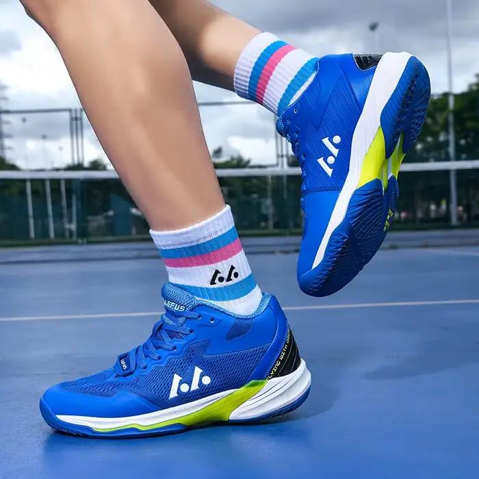 Chaussures de tennis professionnelles pour hommes respirantes et antidérapantes pour entraînement, golf, randonnée et badminton occasions spéciales