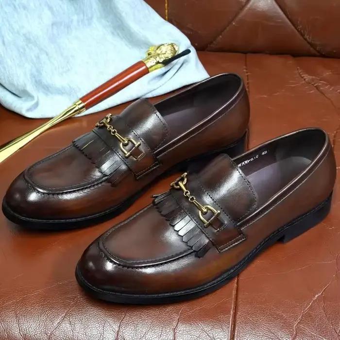 Chaussures de luxe italiennes pour hommes