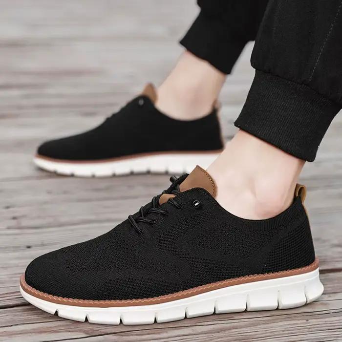 Hommes chaussures décontractées brise élégant Oxfords mode formelle affaires urbaines respirant