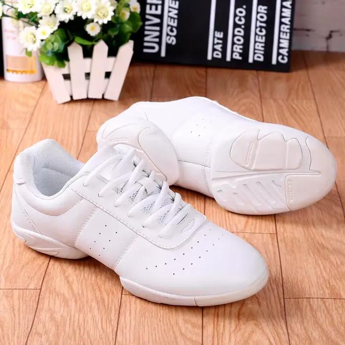 Chaussures de danse femme hommes dames moderne semelle souple Jazz baskets aérobic respirant léger