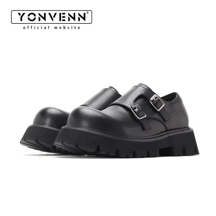 YONWENN – chaussures en cuir originales pour hommes