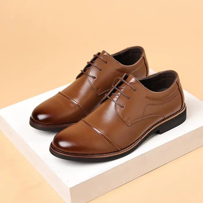 Chaussures simples décontractées d'affaires de grande taille pour hommes