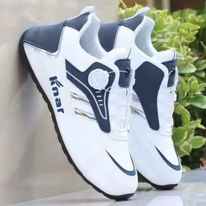 Chaussures de sport décontractées pour hommes avec boucle rotative – Semelles confortables