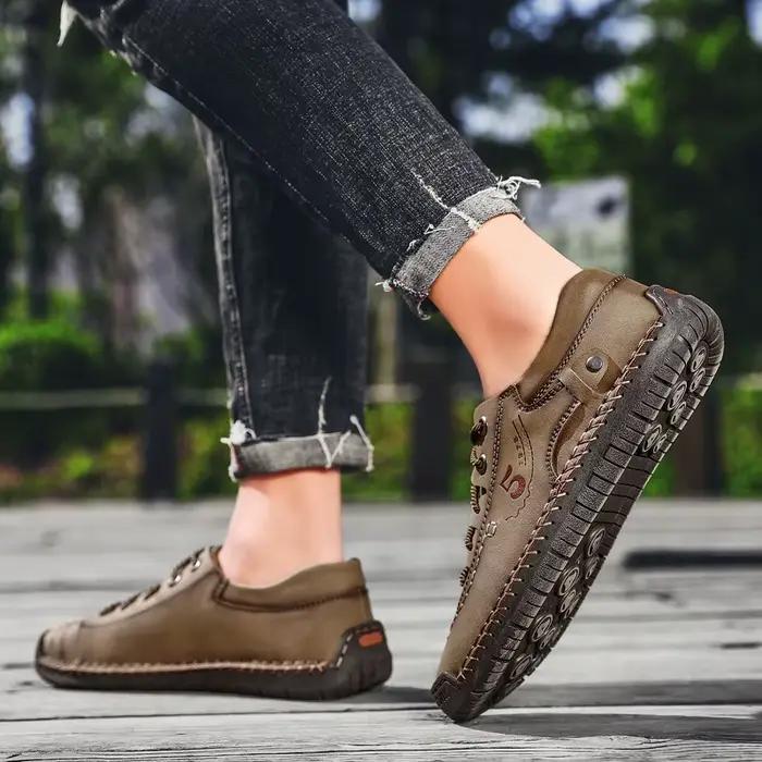 Mocassin en cuir pour hommes