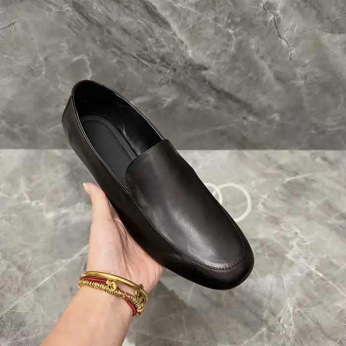 Chaussures pour hommes, chaussures en cuir européennes, à enfiler, en cuir véritable, style business casual, mocassins pour hommes