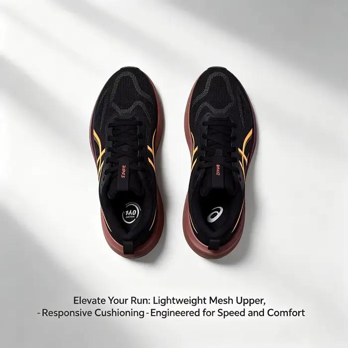 Chaussures de course décontractées à tige basse, souples, pratiques, confortables et polyvalentes pour femmes, ASICS GEL-KAYANO 32, noir 1012B839-001