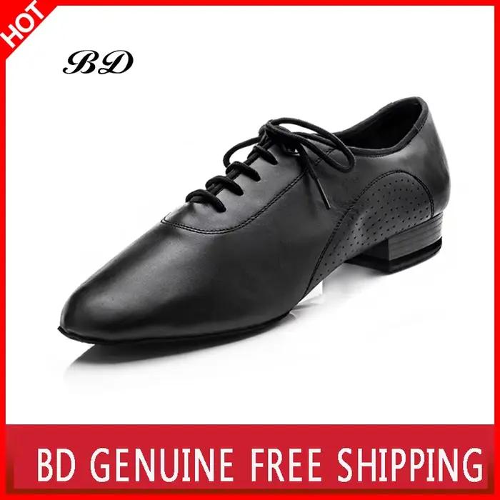 Chaussures de danse latine homme SALSAN 2025 en cuir verni talon carré 2.5 cm pour valse ballroom salsa occasions spéciales danse de salon nocturne compétitions