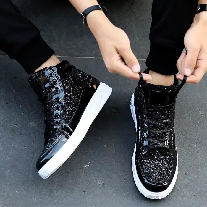 2025 printemps offre spéciale hommes chaussures décontractées antidérapant sport semelle légère haut