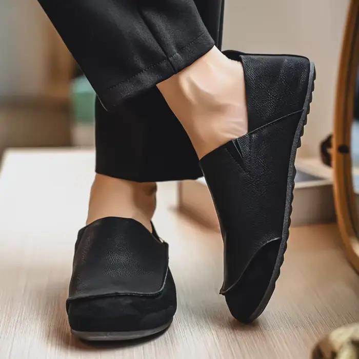 Mocassins pour homme en cuir souple