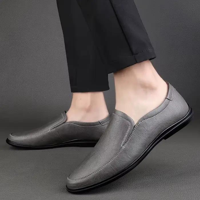 Mocassins italiens de luxe pour hommes