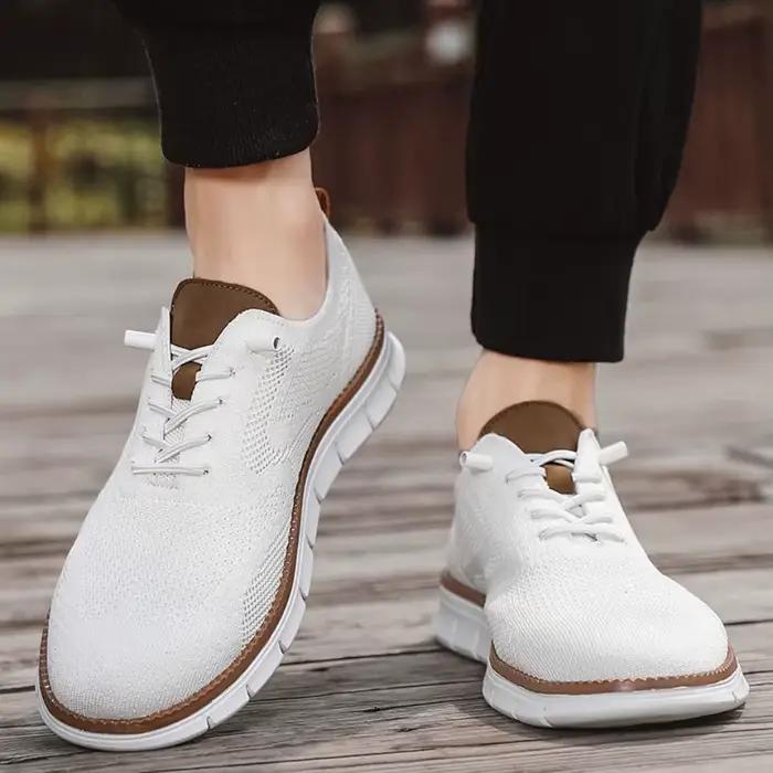 Hommes chaussures décontractées brise élégant Oxfords mode formelle affaires urbaines respirant
