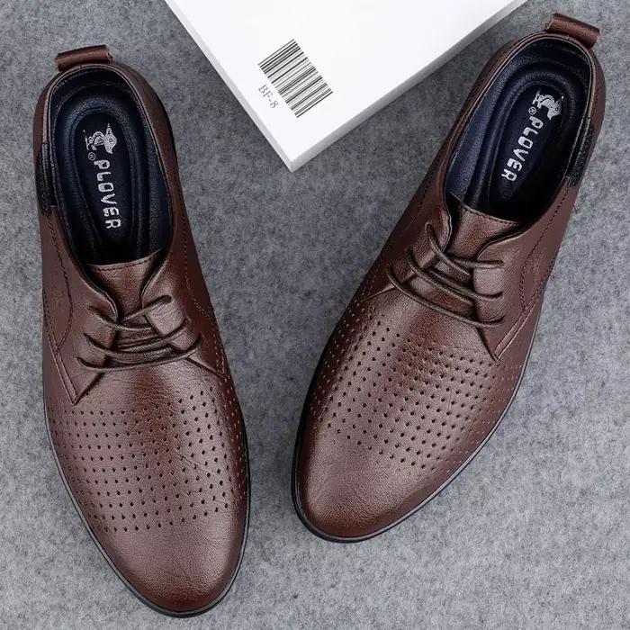 Chaussures Oxford à semelles souples pour hommes