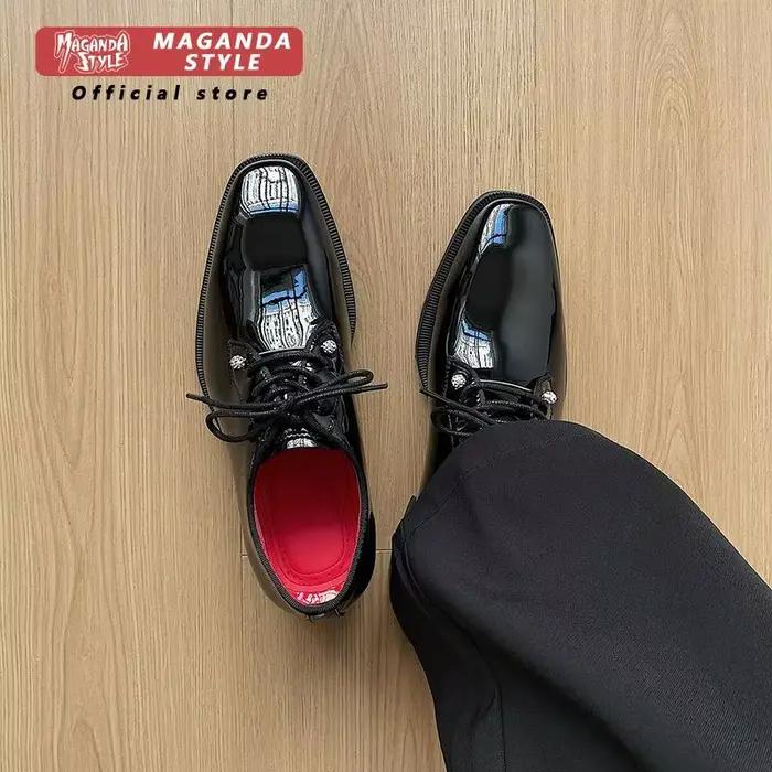 Nouvelles chaussures Derby en cuir pour hommes
