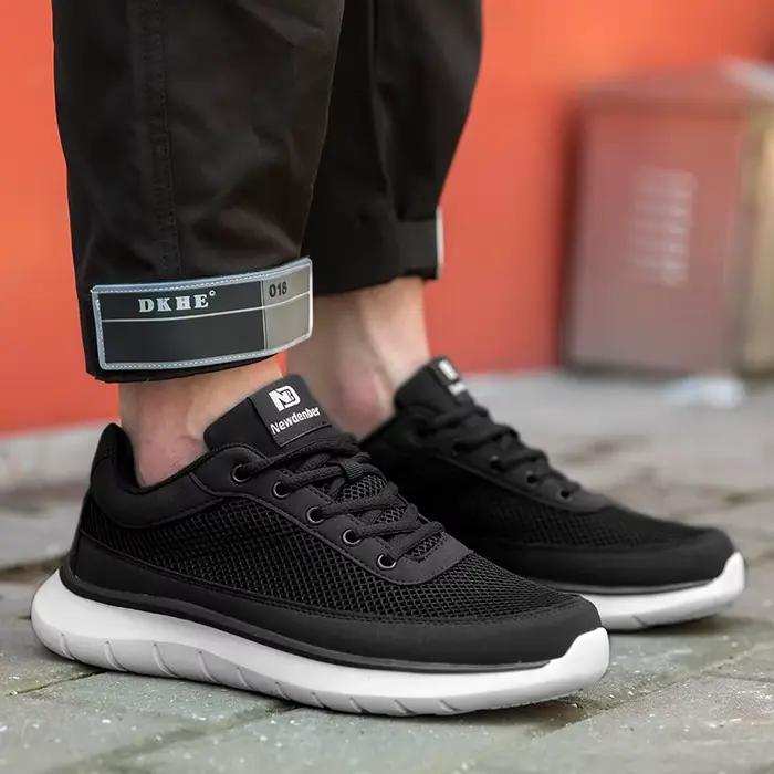 Baskets pour hommes maille respirant hommes chaussures décontractées grande taille 40-50 léger marche hommes chaussures de haute qualité semelles antidérapantes chaussure