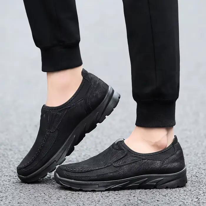Hommes chaussures décontractées mocassins respirants baskets mâle confortable semelle souple