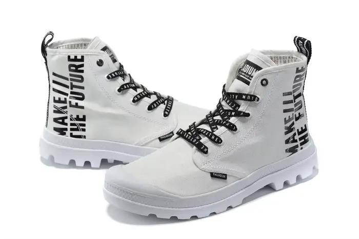 2026 Original PALLADIUM Chaussures montantes classiques en toile pour Hommes et Femmes