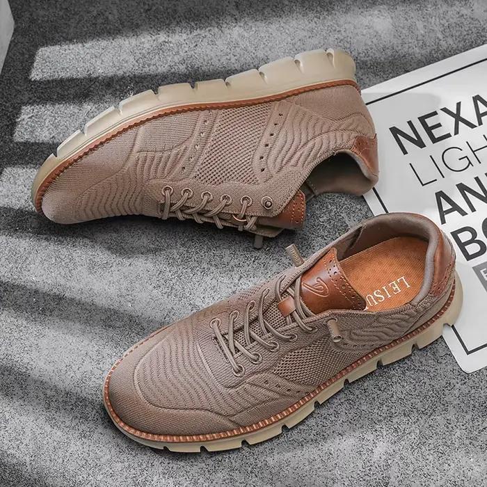 Chaussures Brogues en Maille pour Hommes Grandes Tailles 54 53 52 51 50