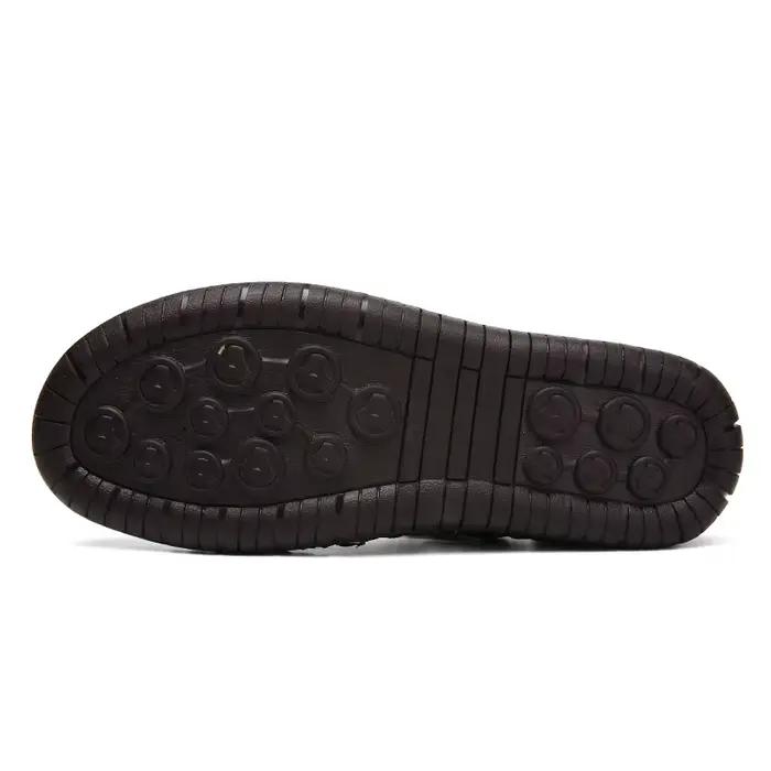 Sandales d'été en cuir pour hommes