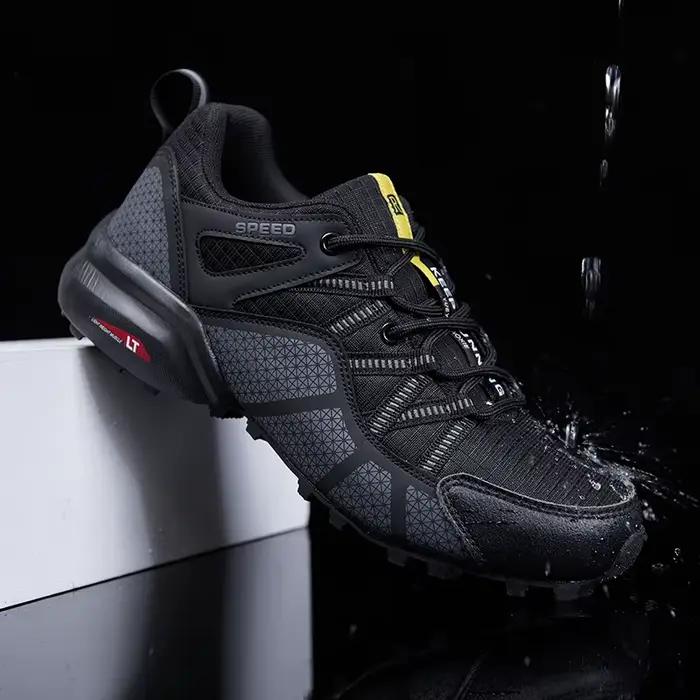 Chaussures de randonnée légères en coton pour homme et femme, imperméables, respirantes, grandes tailles, pour randonnée, camping et activités de plein air