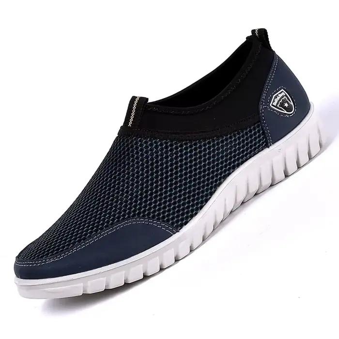 Baskets en maille pour hommes
