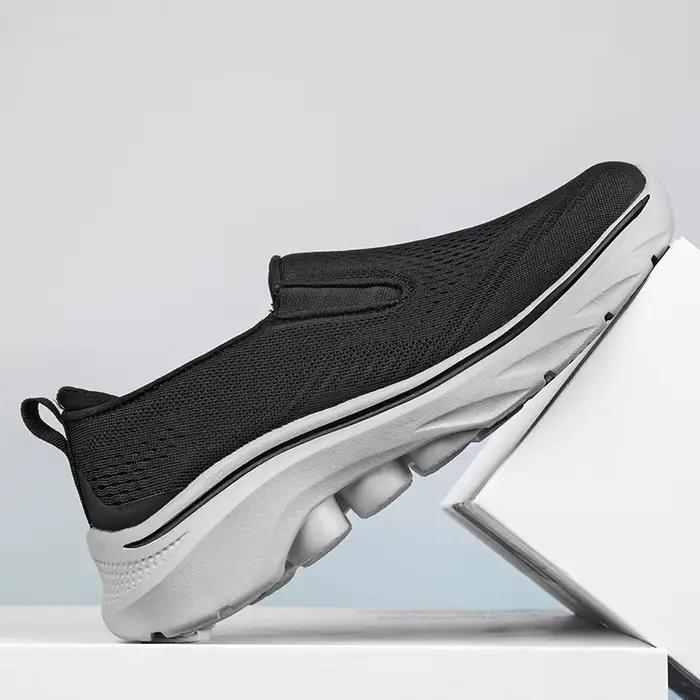 Chaussures de marche pour hommes automne nouveaux personnes âgées grande taille léger antidérapant quotidien