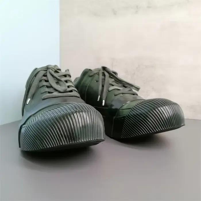 Chaussures à lacets en cuir véritable pour hommes – Oxfords décontractés classiques à semelle plate, baskets tendance de Style européen pour hommes