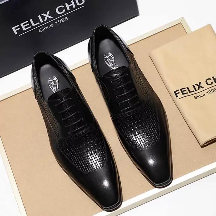 Oxford-Chaussures de Luxe en Cuir group pour Homme
