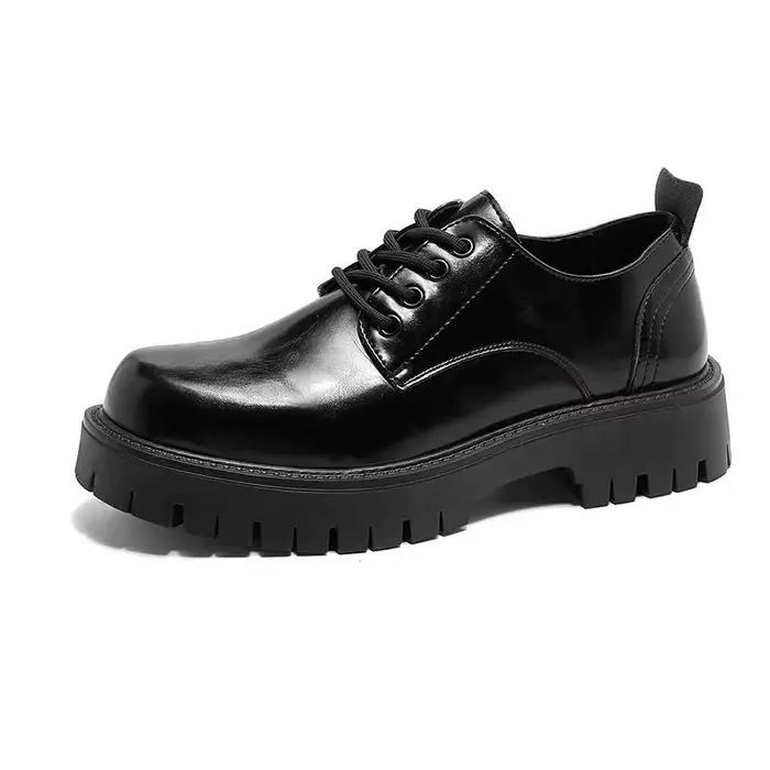 Chaussures Oxford en cuir coréen pour hommes