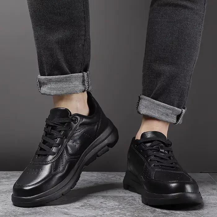 Baskets Tendance en Cuir pour Homme