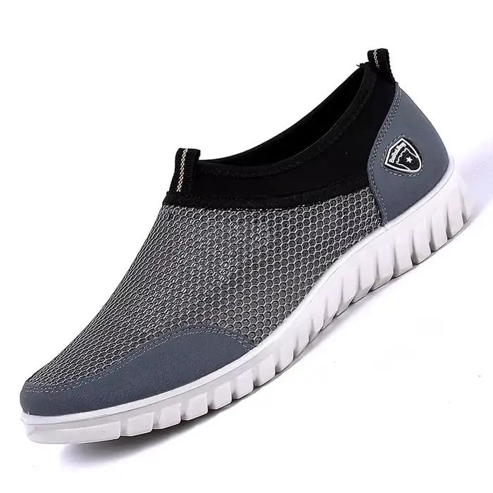 Baskets en maille pour hommes