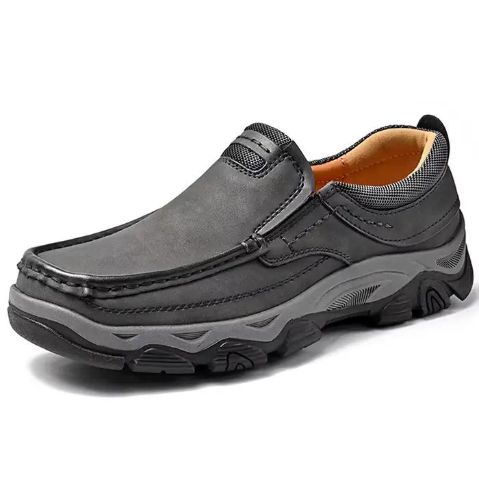 Chaussures pour hommes de haute qualité, chaussures décontractées pour hommes, cuir véritable, mode pour toutes les saisons, chaussures pour hommes, baskets pour le tennis