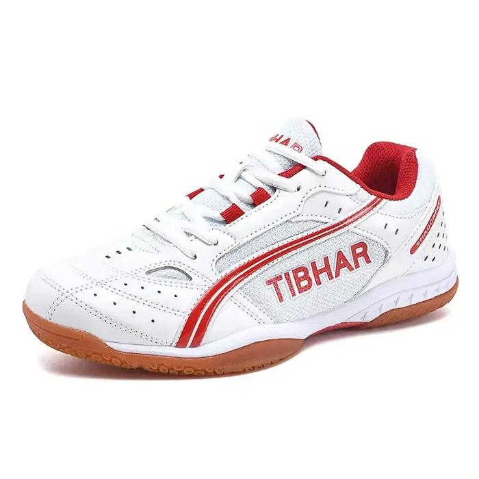 Chaussures de tennis de table homme respirantes professionnelles pour exercices baskets coton filet occasion sportive